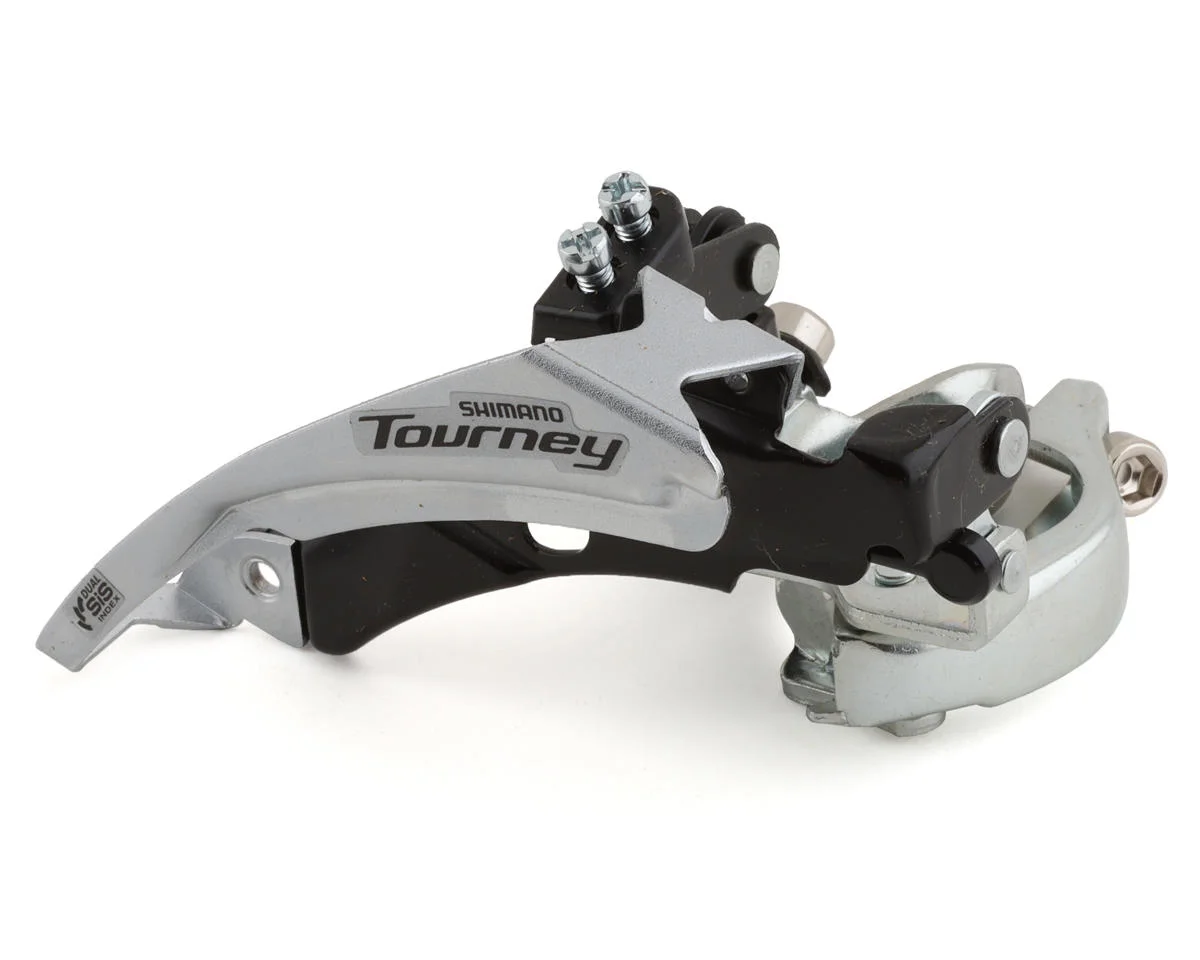 Shimano Tourney FD-TY600-L6 Front Derailleur (3 x 6/7/8 Speed) (31.8/34.9mm) (Top Swing) (Dual Pull) (42T Max)